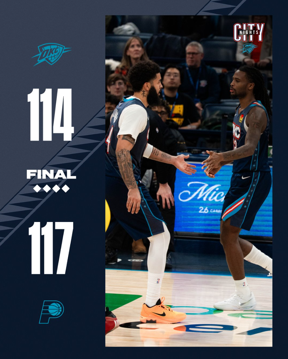 联盟第1不敌联盟倒1！SGA轰47+4吞耻辱一役 雷霆冲70胜都成奢求